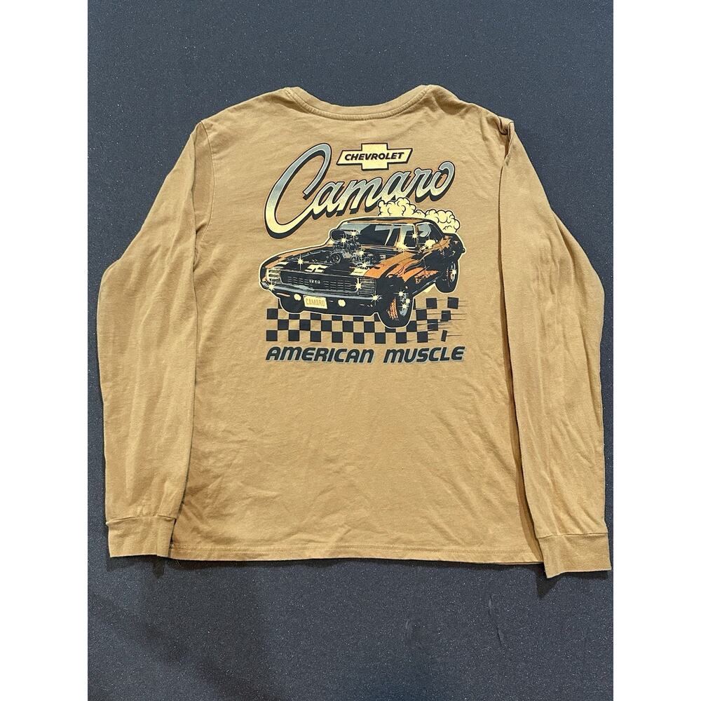 GM Official General Motors Chevrolet Camaro Muscle Car Shirt size Medium - Picture 5 of 7